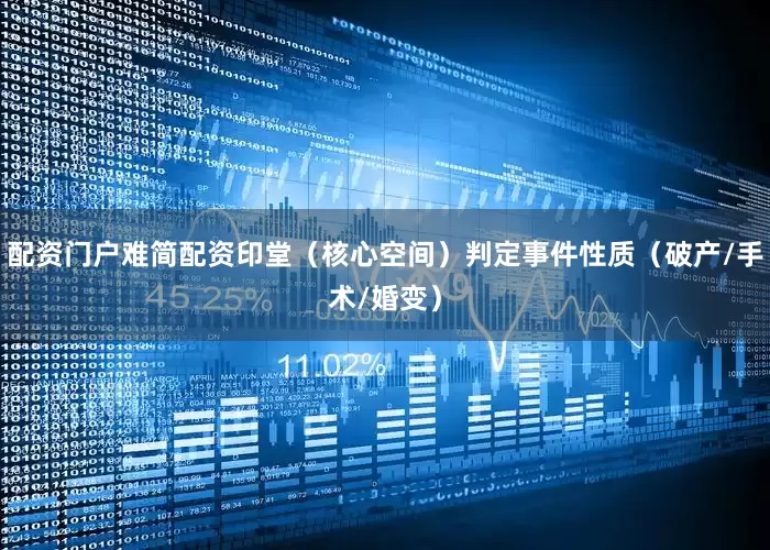 配资门户难简配资印堂（核心空间）判定事件性质（破产/手术/婚变）