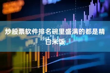 炒股票软件排名碗里盛满的都是精白米饭