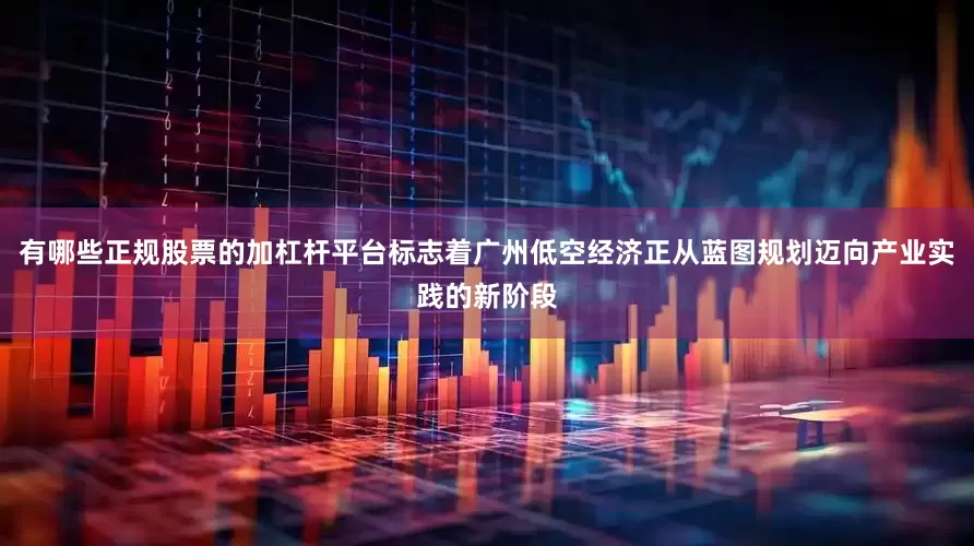有哪些正规股票的加杠杆平台标志着广州低空经济正从蓝图规划迈向产业实践的新阶段